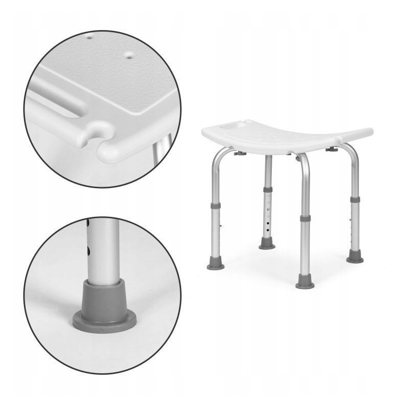 RT SHOWER CHAIR TABORET PRYSZNICOWY KRZESŁO PRYSZNICOWE POD PRYSZNIC STOŁEK