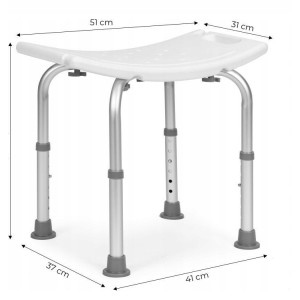 RT SHOWER CHAIR TABORET PRYSZNICOWY KRZESŁO PRYSZNICOWE POD PRYSZNIC STOŁEK